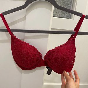 Victoria's Secret Very Sexy push-up Red lace bra
